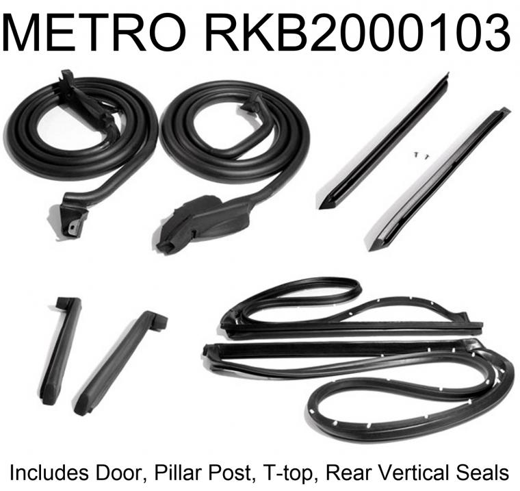 商品番号/6371 コルベットC3 1978~82年 外装 Tバールーフ等ゴム (イラストにてお問合せ下さい 純正/社外品お探しします)